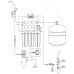Фильтр обратного осмоса Aquafilter RX-RO5-75 (RX55145516)