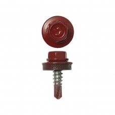 Саморез кровельный 4,8х19 RAL (красный) Саморез кровельный 4,8х19 RAL (красный)