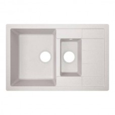 Кухонна мийка Lidz с дополнительной чашей 780x495/200 GRA-09 (LIDZGRA09780495200)