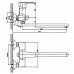 Змішувач для ванни Haiba Focus 006 EURO HB0120