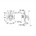 Набор 4 в 1 для біде Grohe Bau BauLoop 111042 Набор 4 в 1 для біде Grohe Bau BauLoop 111042